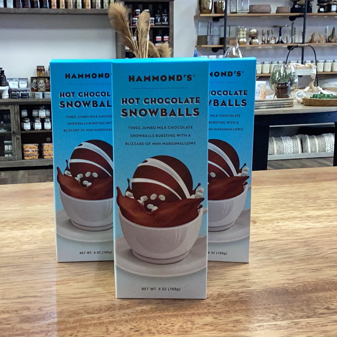 Hot Cocoa Snowballs