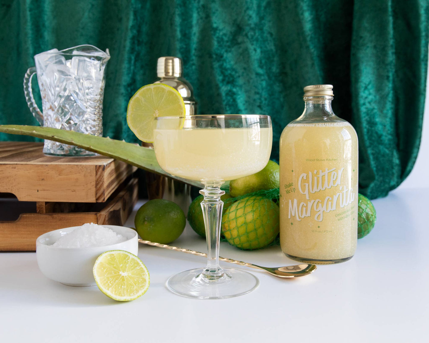 Glitter Margarita Cocktail Mocktail Mixer