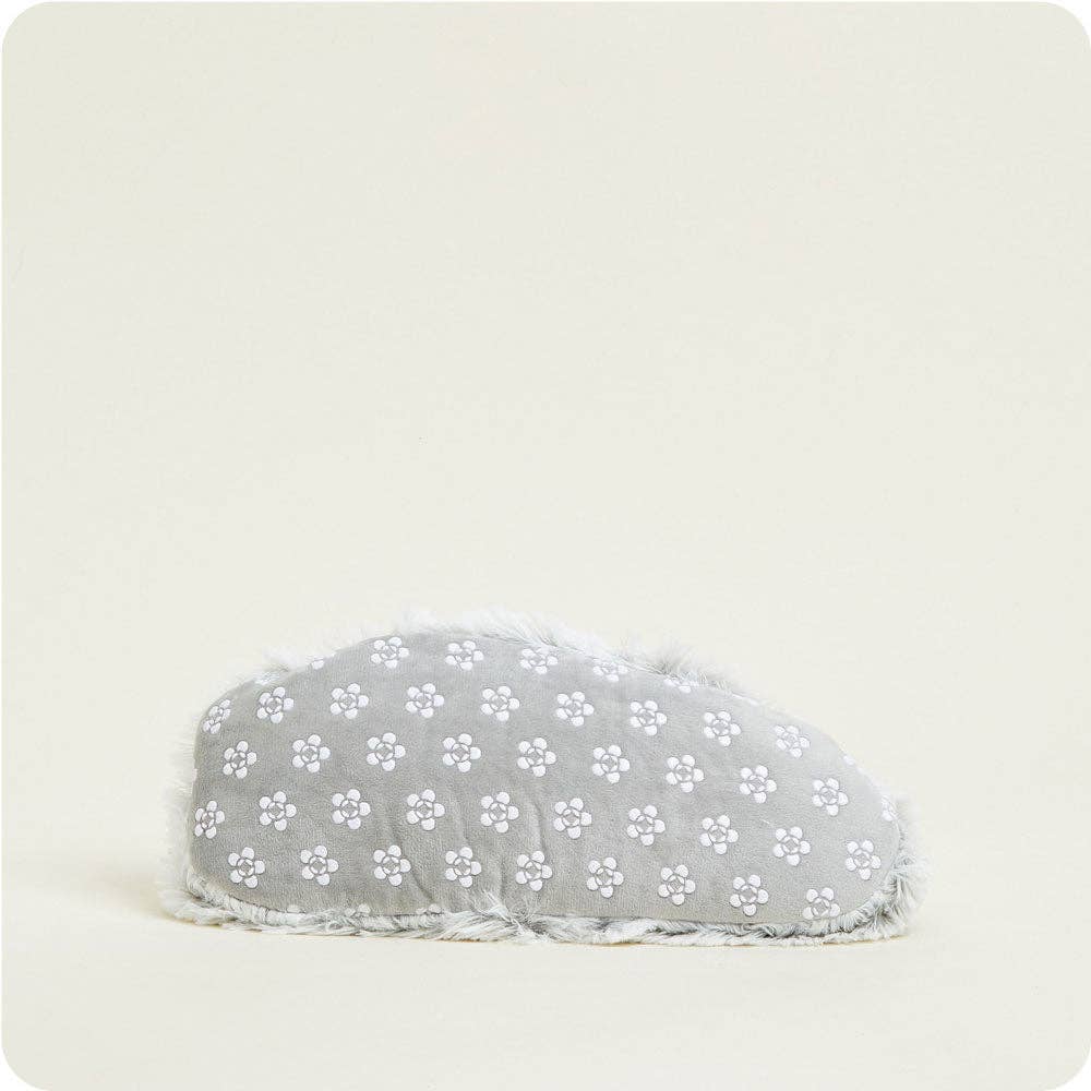Warmies - Lavender Scented Plush - Gifts - Fall - Marshmallow Gray Warmies Slippers