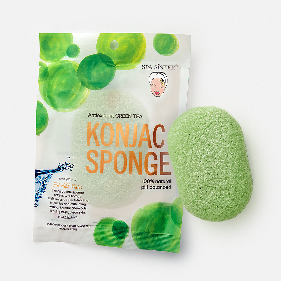 Bath Accessories Company - Konjac Sponge - Bag