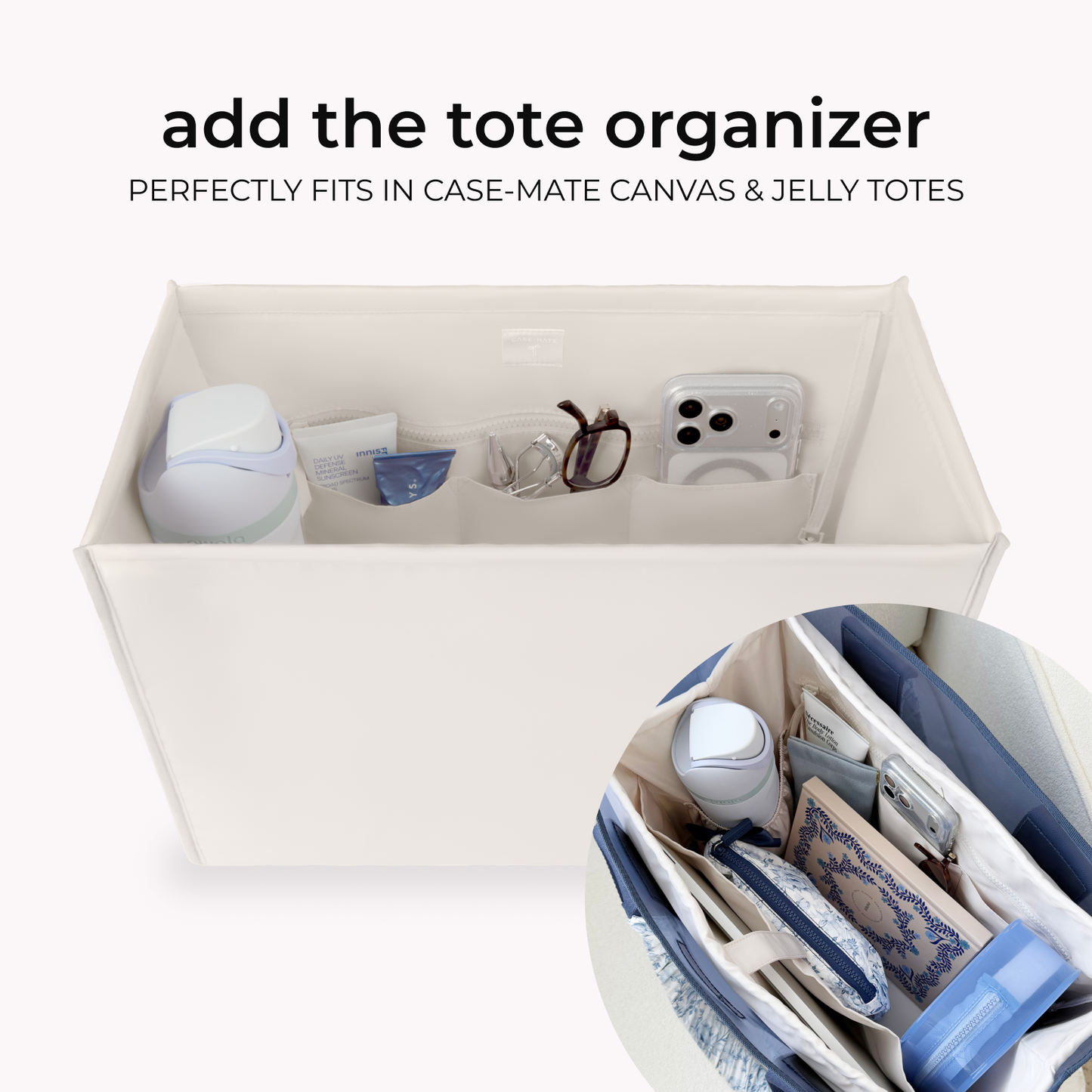 Case-Mate Quilted Ditsy Floral Jelly Tote Bag