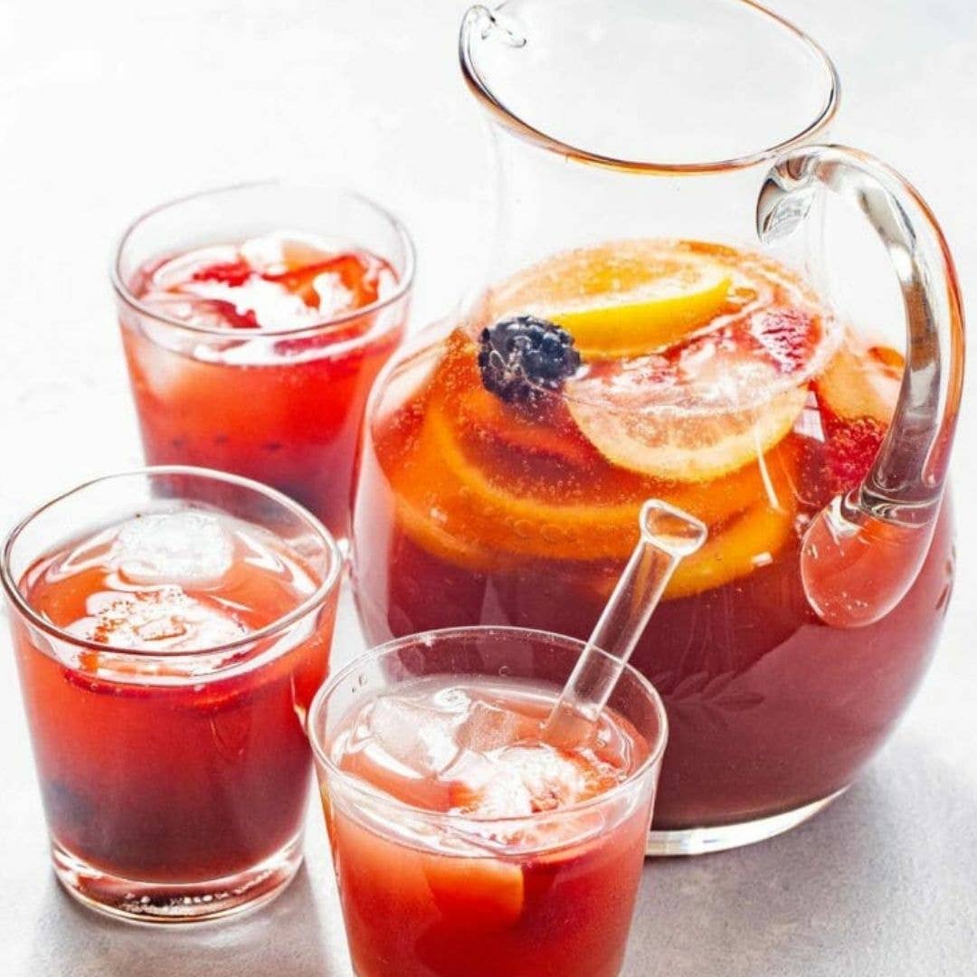 Glitter Sangria Cocktail &amp; Mocktail Mixer