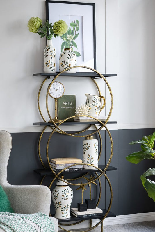 4-Tier Wall Shelf