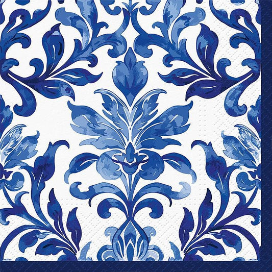 Large Indigo Weave Napkins-20 Pack