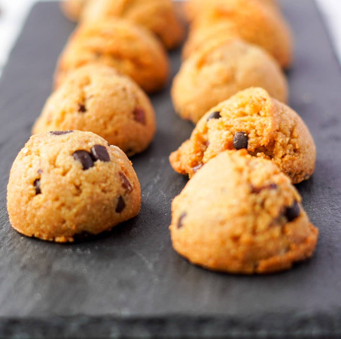 Chocolate Chip Pecan Keto Cookie Bites