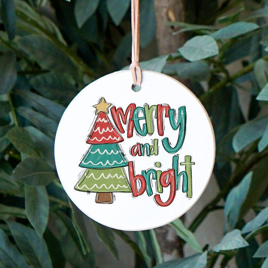 Merry Tree 4" Ornament