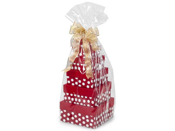 Nashville Wraps - Clear Cellophane Basket Wrap Bags