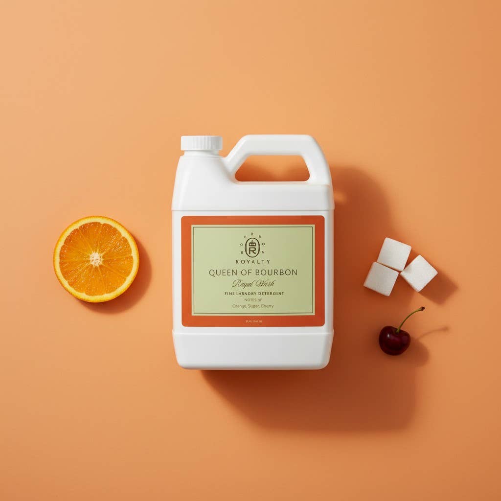 Bourbon Royalty Candle Company - 32 Ounce Royal Wash - Fine Laundry Detergent: Paradise
