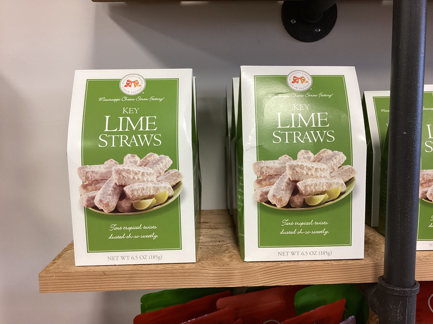 Key Lime Straws