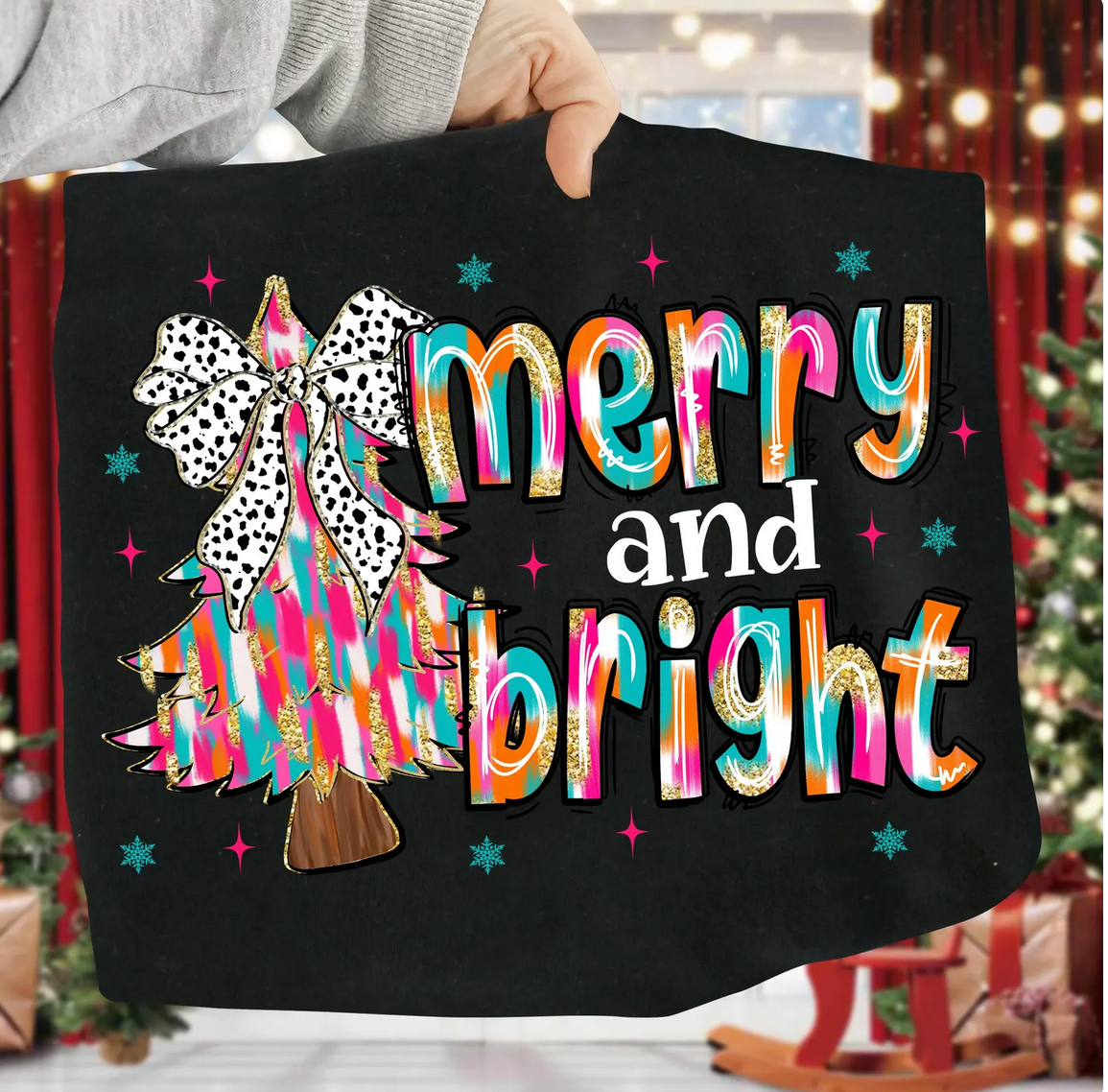 Trendy Chic Apparel LLC - Merry & Bright Sweatshirts & T-Shirts