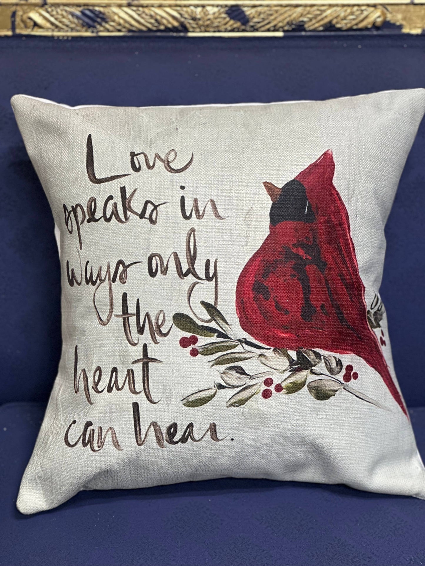 Love Speaks Pillow