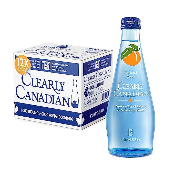 Clearly Canadian Sparkling Water - Orchard Peach Sparkling Water