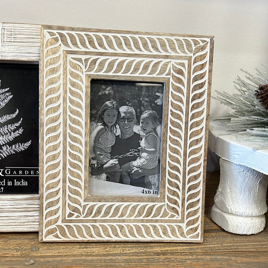 ROPE PATTERN PHOTO FRAME