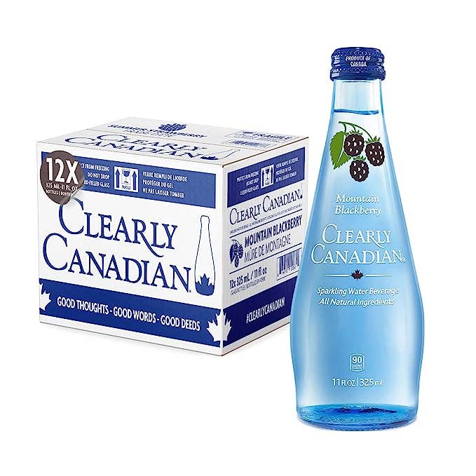 Clearly Canadian Sparkling Water - Mountain Blackberry Sparkling Water