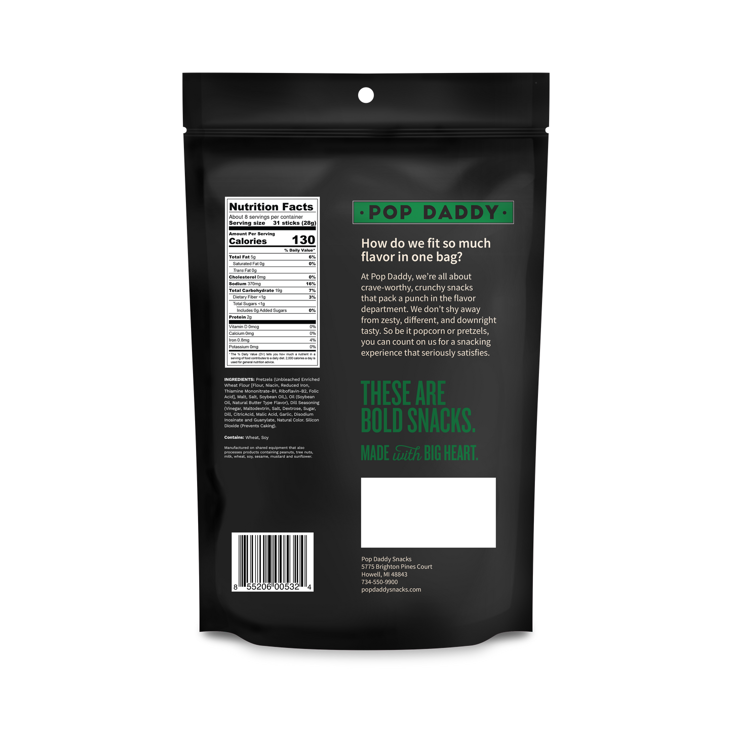 Dill Pickle Pretzels