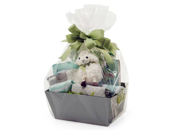 Nashville Wraps - Clear Cellophane Basket Wrap Bags