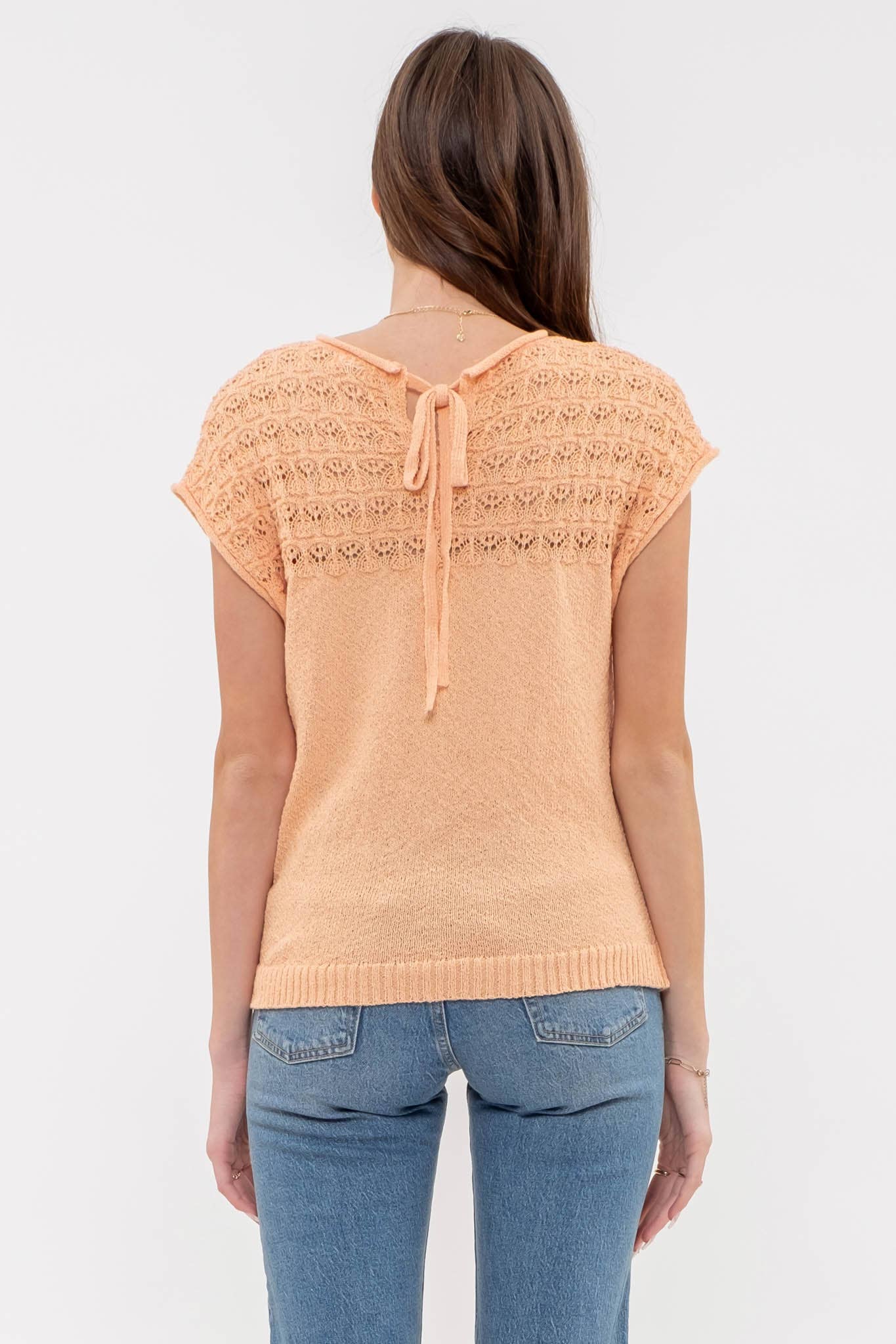 Eyelet Sweater