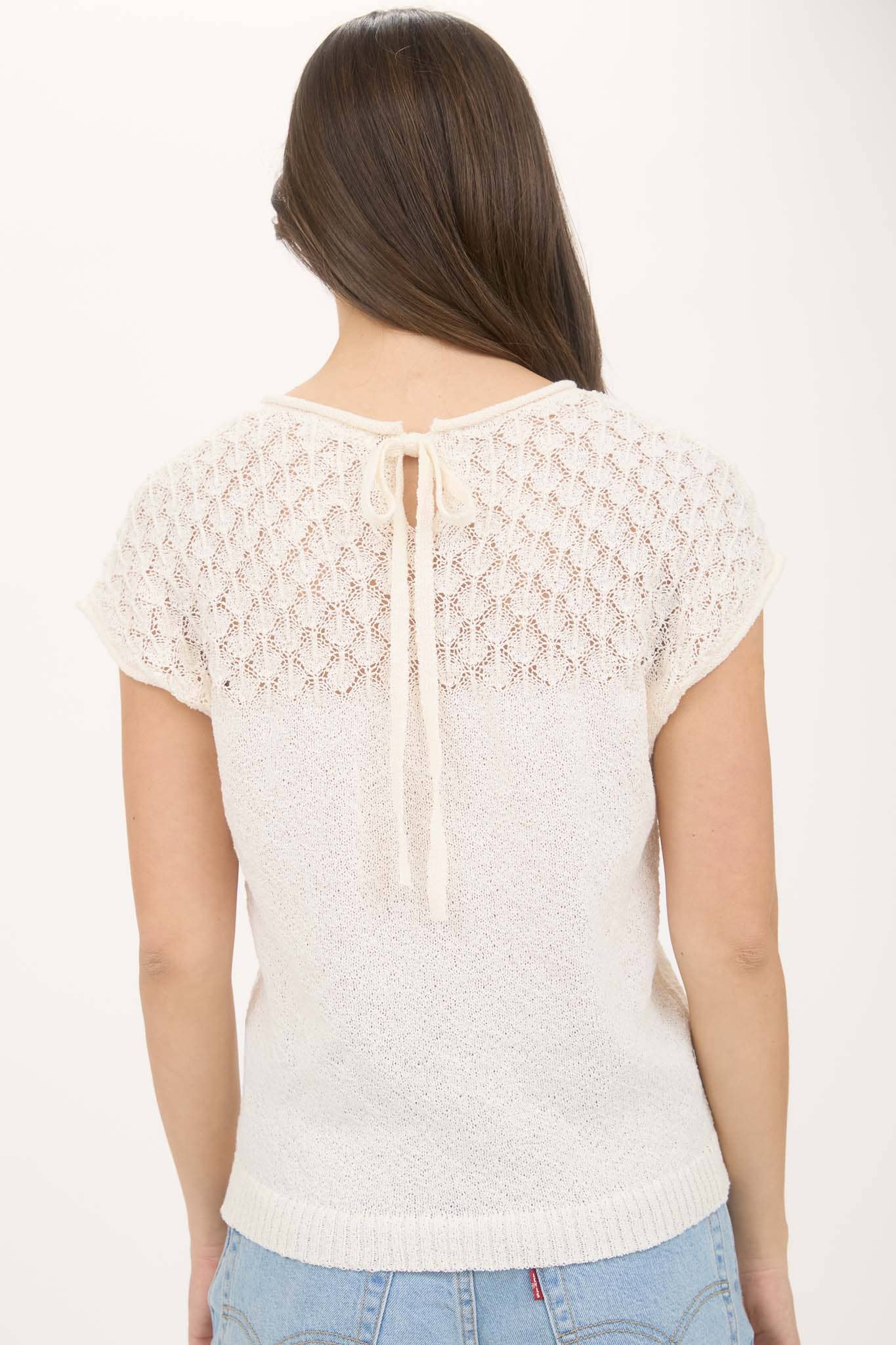 Eyelet Sweater
