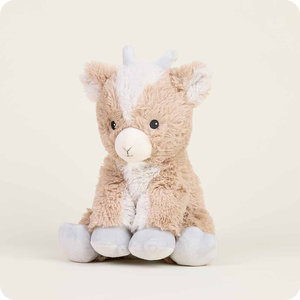 Warmies - Lavender Scented Plush - Gifts - Fall - Goat Warmies Heatable Plush Warm Friend Microwave 13 inch Weighted lavender scented