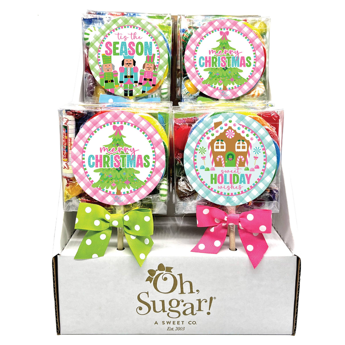 Christmas Mix Up Candy Pops – Assorted Holiday Designs