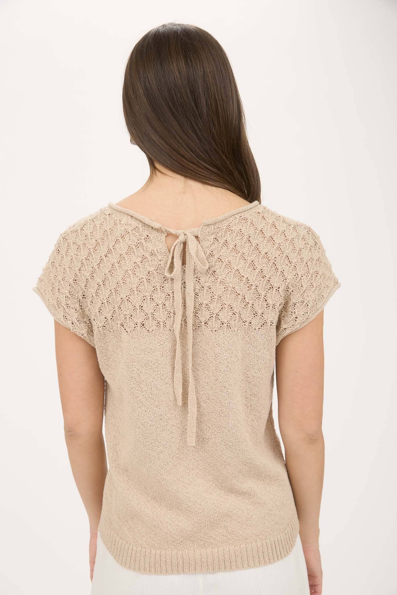 Eyelet Sweater