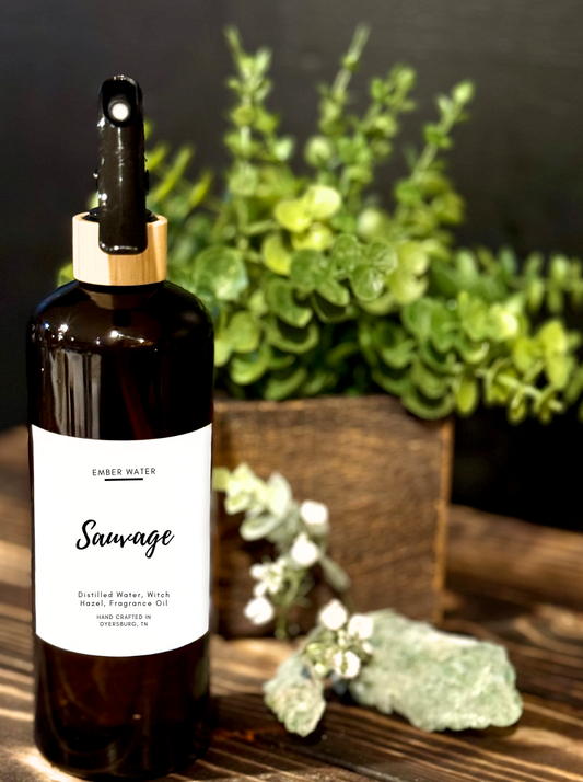 Ember Water - Sauvage Room + Linen Spray