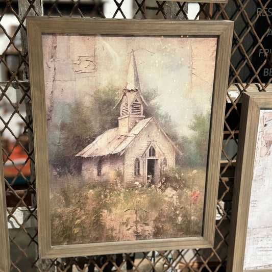 Collins Painting & Design - PS-8514 - Rustic Chapel Frame