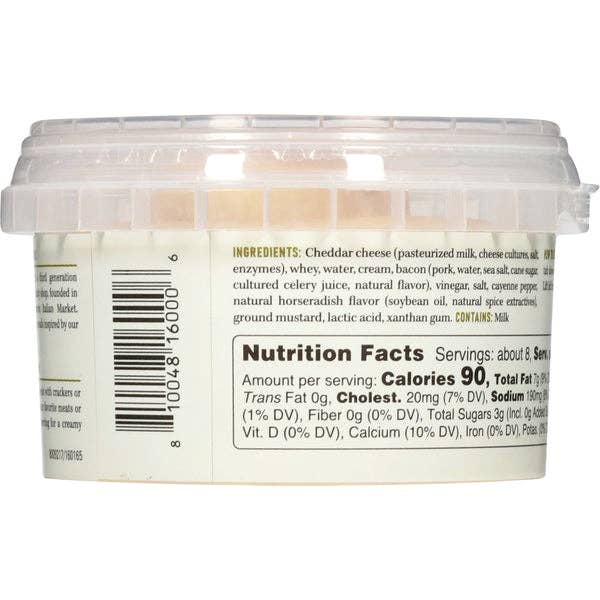 Di Bruno Bros. - Cheddar & Horseradish with Smoky Bacon Cheese Spread