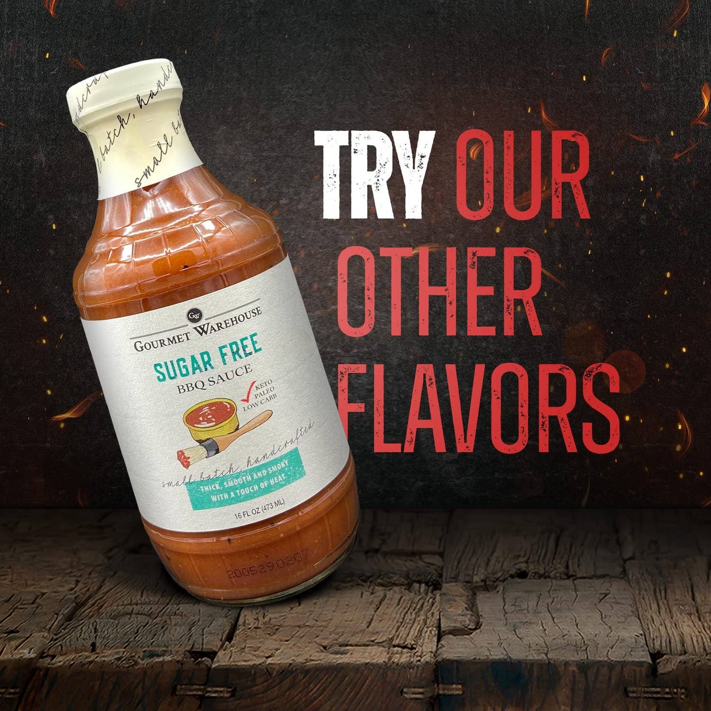 Smoky Peach BBQ sauce