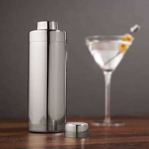 Viski Polished Stainless Steel Cocktail Shaker