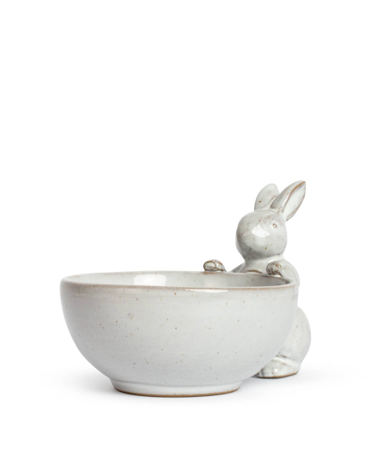 The Royal Standard - Melissa Bunny Bowl   Antique White