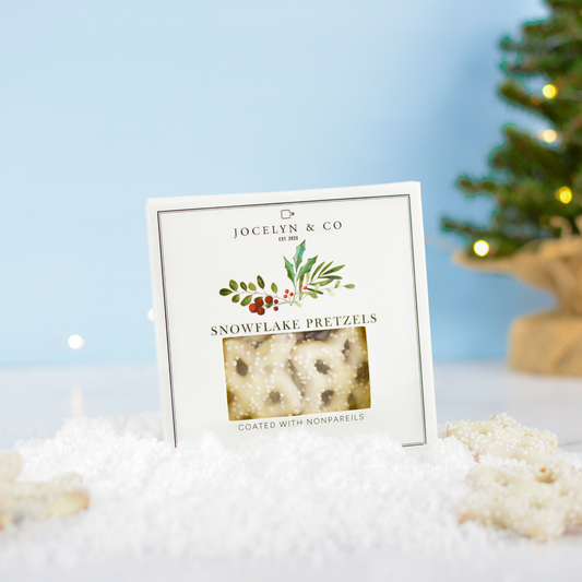 Holiday Snowflake Pretzels