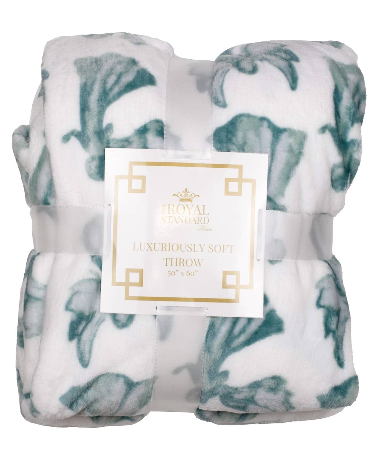 The Royal Standard - Joyce Angel Throw   Blue/White   50x60