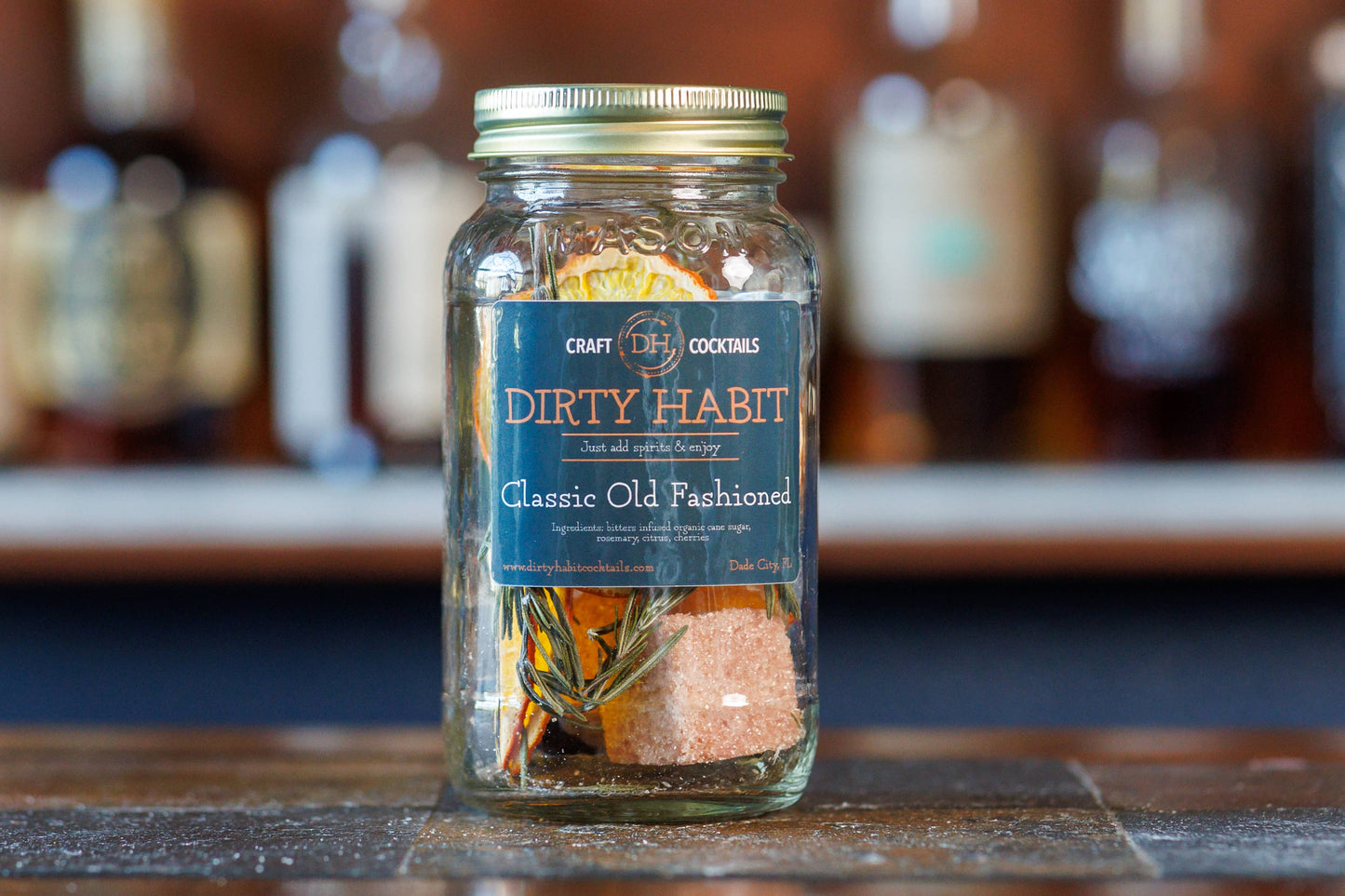 Dirty Habit Cocktails - Classic Dirty Habit Old Fashioned