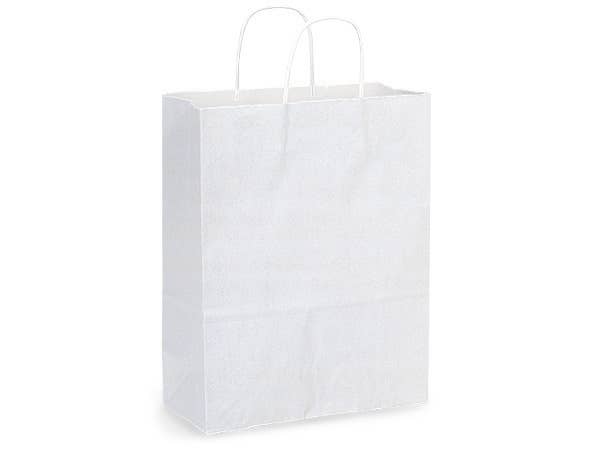 Nashville Wraps - White Kraft Paper Shopping Bags