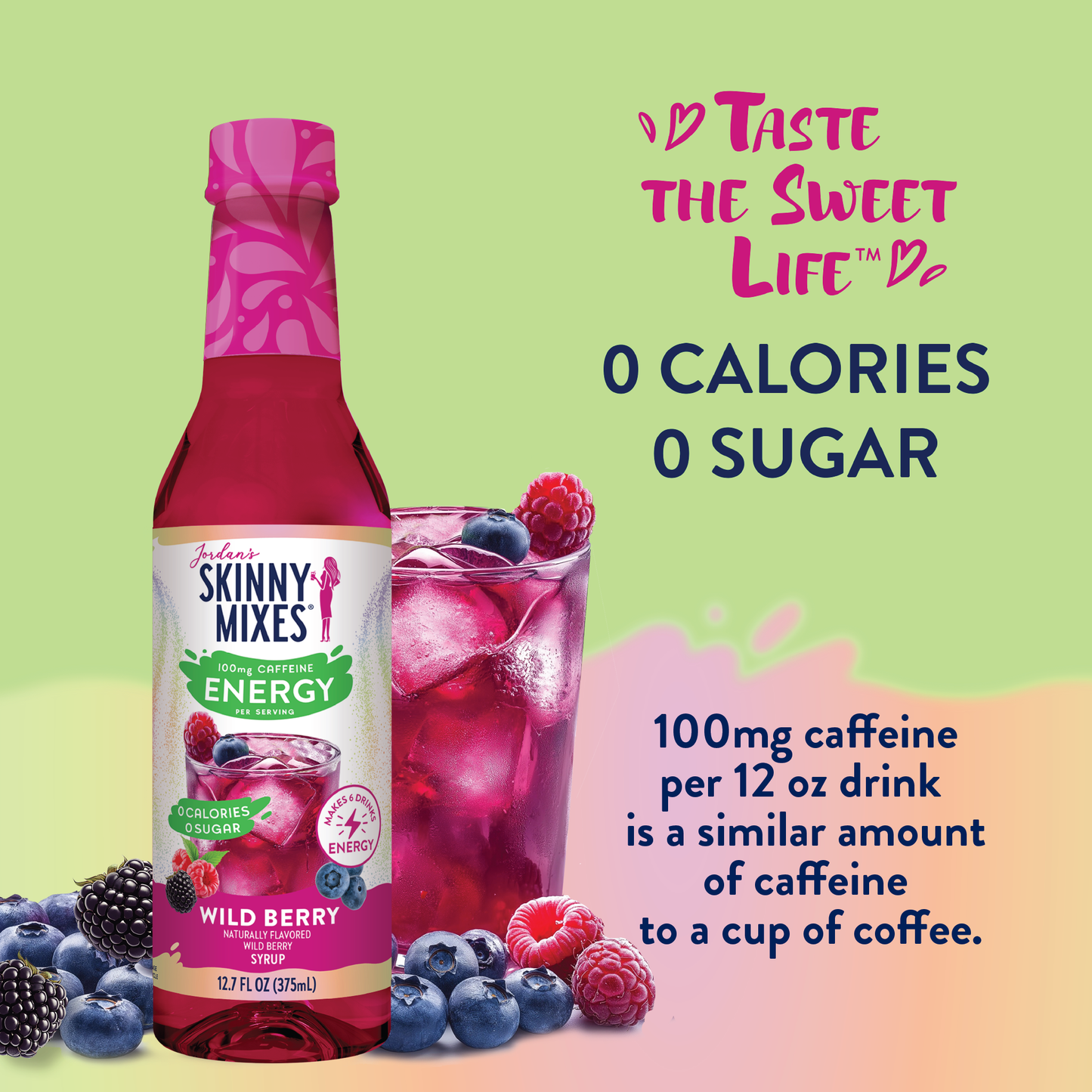 S/F Wild Berry Energy Syrup