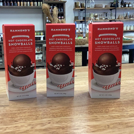 Hot Chocolate Snowballs