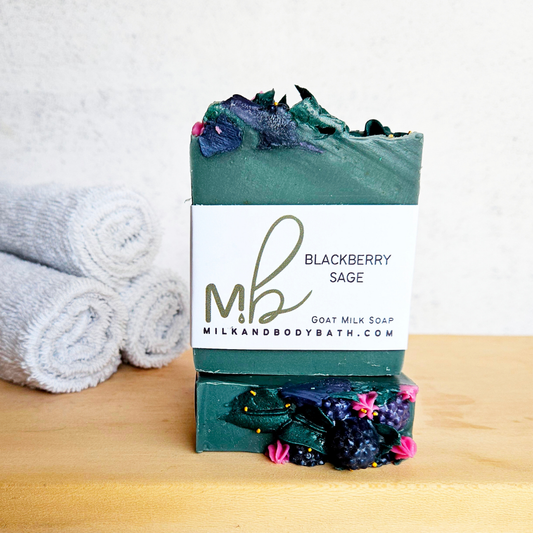 Blackberry Sage Goat Milk Soap