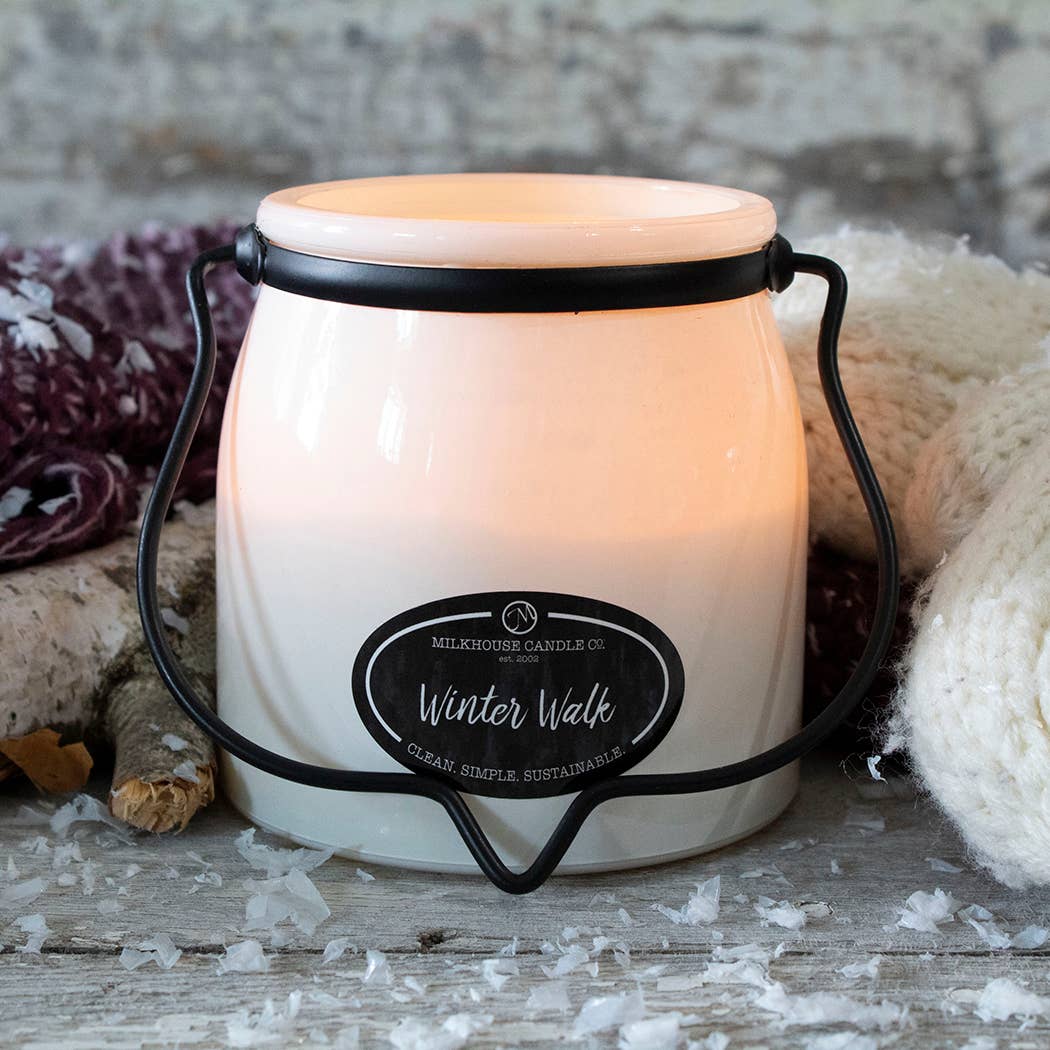 Winter Walk - MH 16 oz Butter Jar Candle