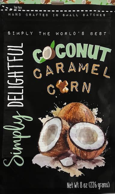 Simply Delightful - Caramel Coconut Corn