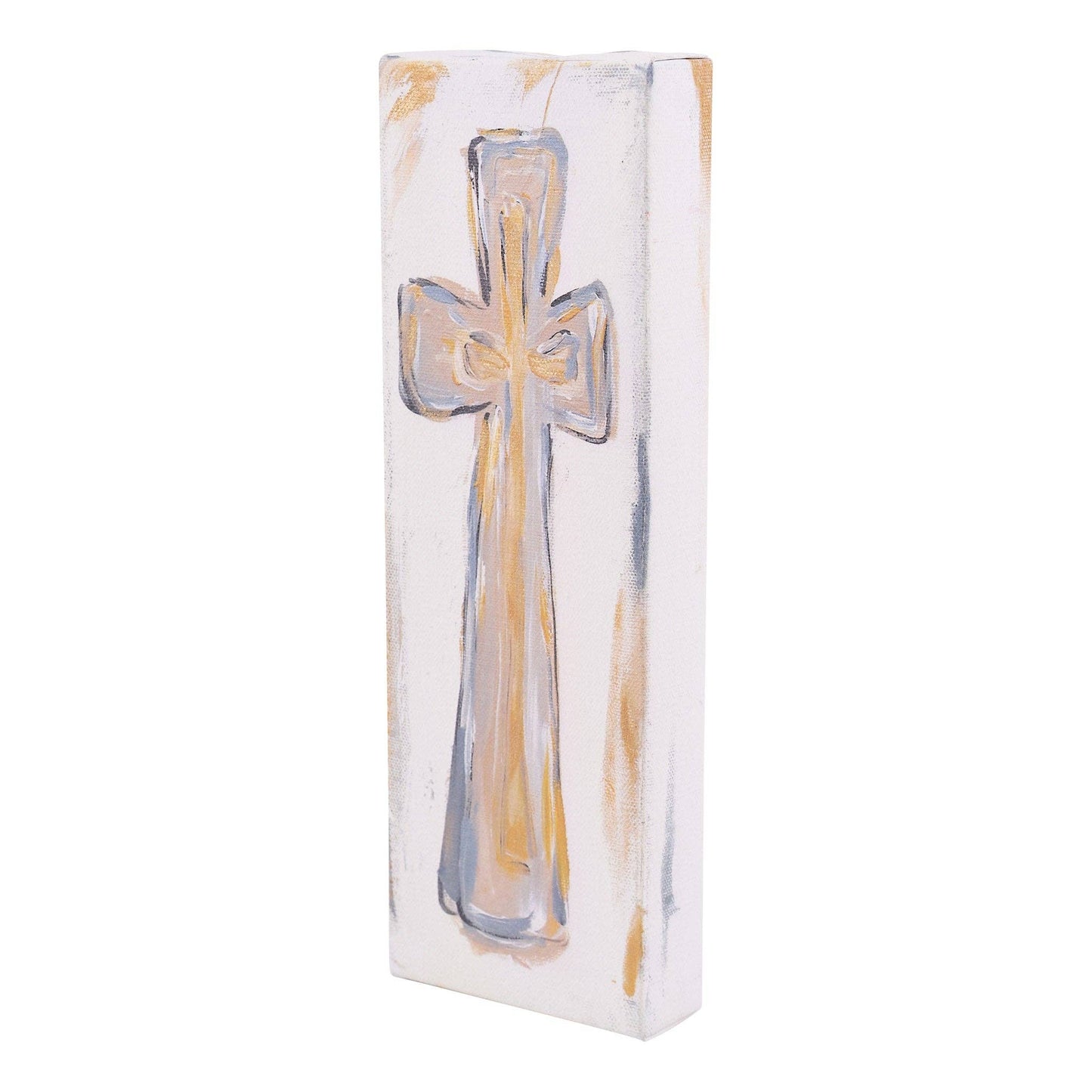 Glory Haus - Neutral Cross Canvas