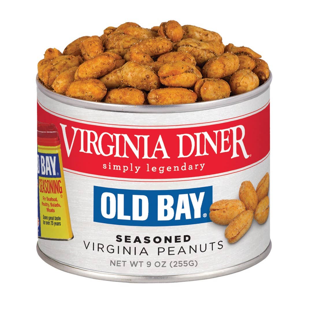 Virginia Diner, Inc. - 9 oz Old Bay Seasoned Peanuts