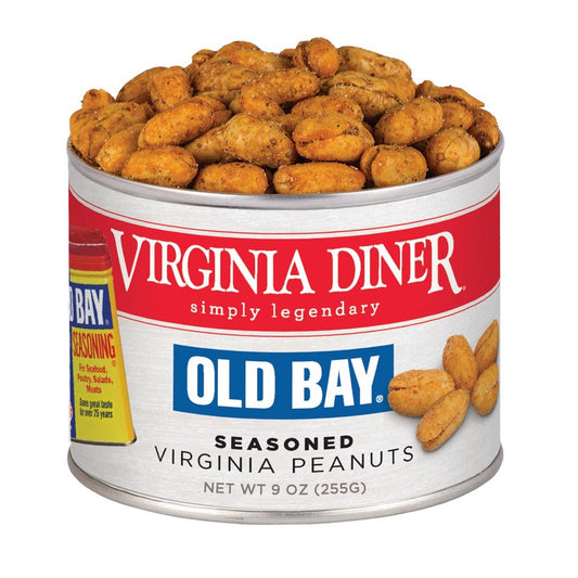 Virginia Diner, Inc. - 9 oz Old Bay Seasoned Peanuts
