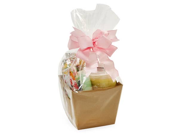 Nashville Wraps - Clear Cellophane Basket Wrap Bags