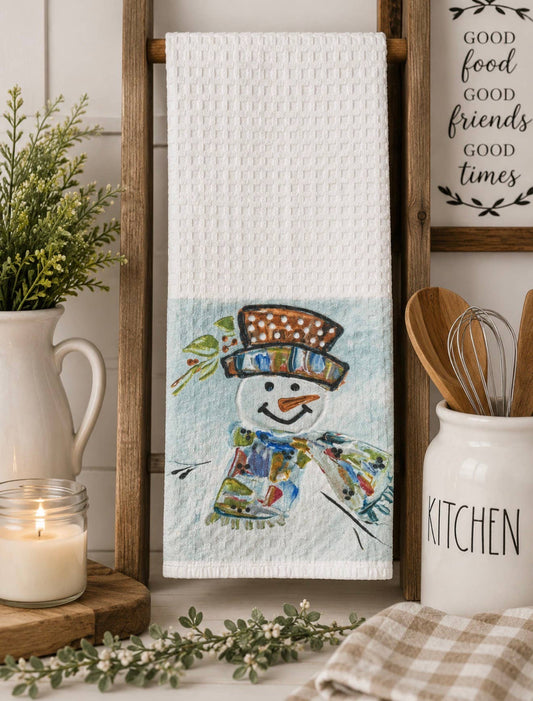 Frosty Snowman Towel  