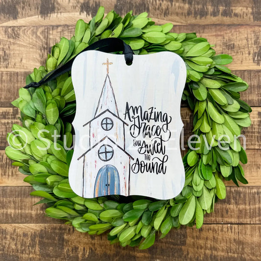 🎄 Amazing Grace Ornament