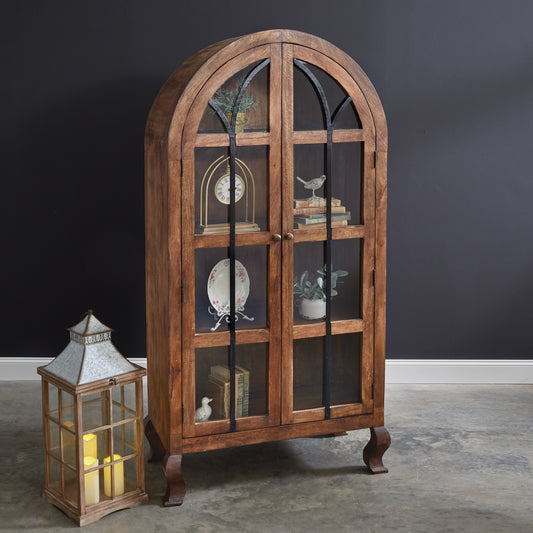 Arched Vandenbury Display Cabinet