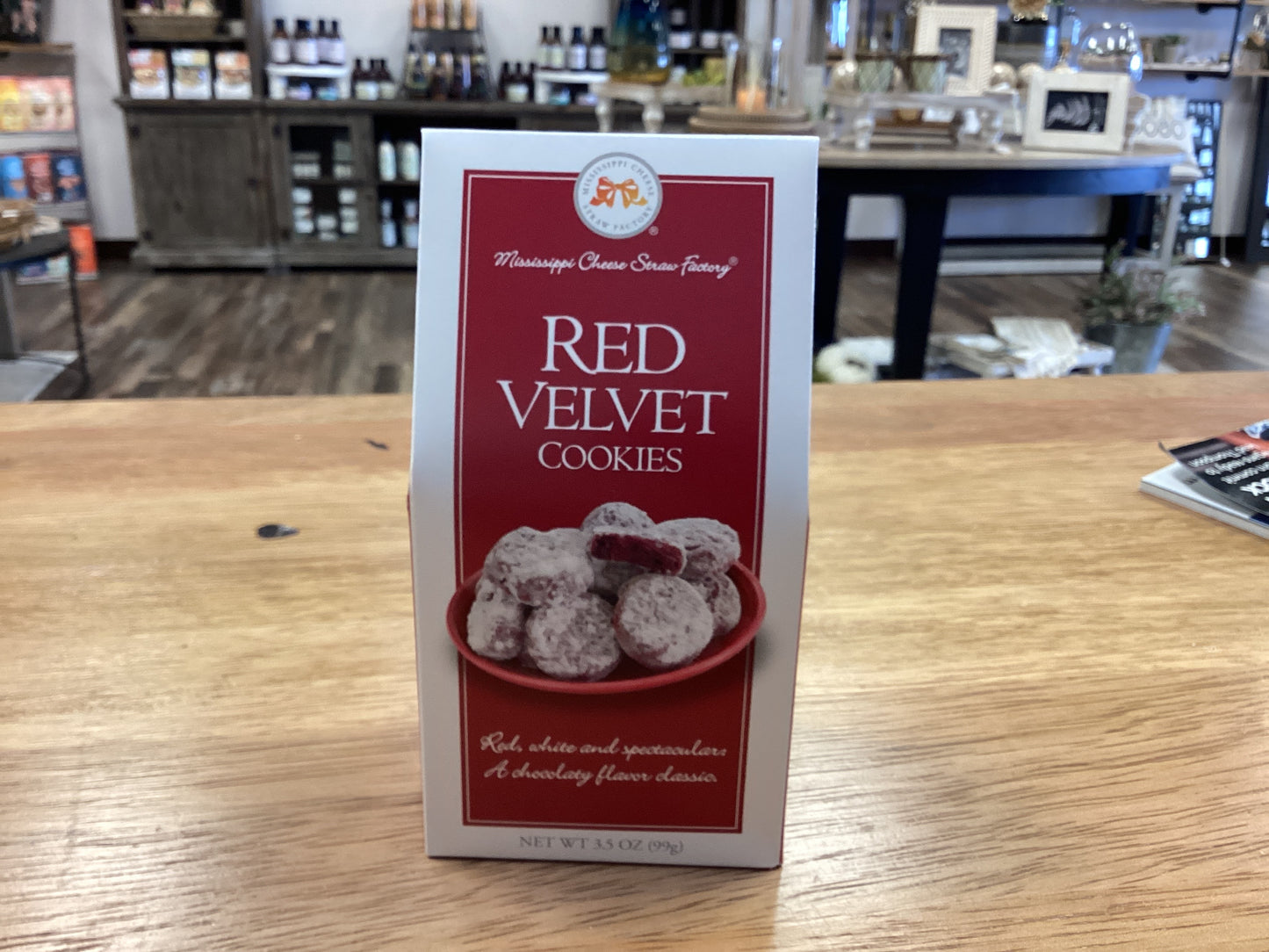 Red Velvet Cookie Box 3.5 oz