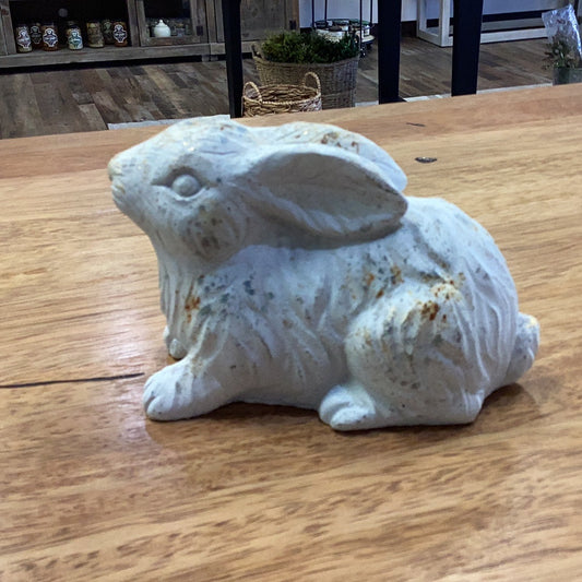 Rustic Cottage Resting Bunny