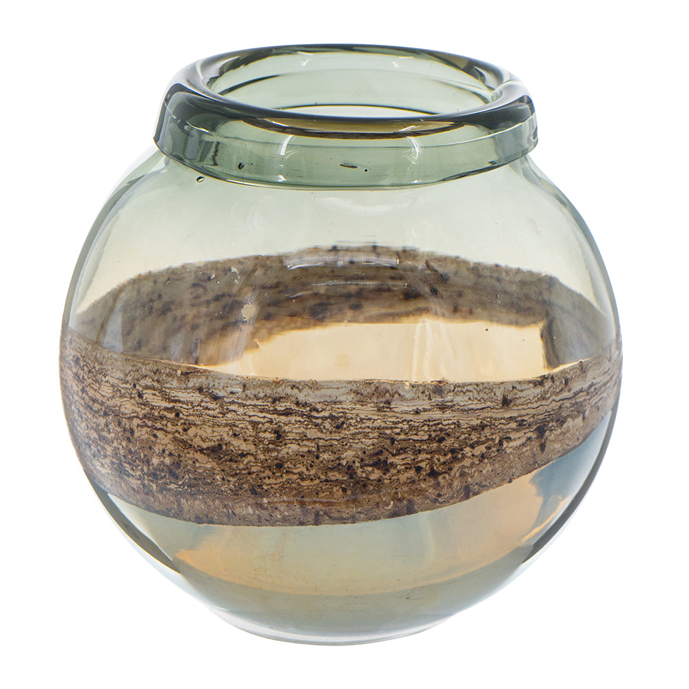 Lovell Short Artisan Glass Vase